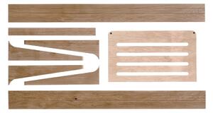 We Are Bitte - Extension kit - Barnsäng - Oak - 166 x 72 x 90 cm