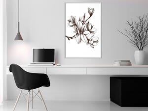 Inramad Poster / Tavla - Fragrant Decoration - 20x30 Svart ram