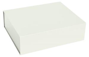 HAY - Colour Storage - Large - Lådor - Chalk White - W34,5 x L41,5 x H12,5