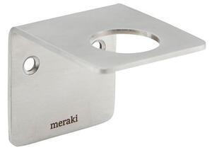 Meraki - Supply Wall Mount - Tvålbehållare - Silver Finish - L5.8 H5.8 B6.7 cm