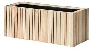 SQUARELY CPH - GrowWIDE - Växtlåda - Natural Ash - W60 x H24 x D22 cm