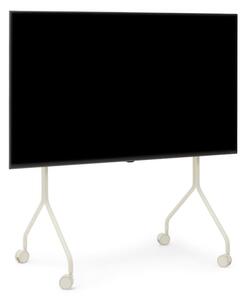 Pedestal - Moon Rollin - TV-Stander - Pearl - H: 107 x B: 78 x D: 54 cm