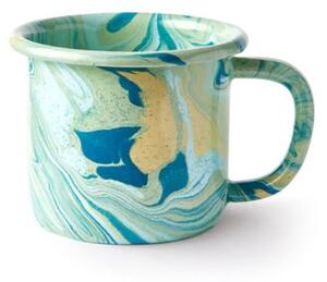 BORNN - NEW MARBLE - Large Mug - Kopp - 300ml, Mint - 9CM