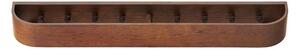 Audo Copenhagen - Epoch Rack - Krokar - 79 - Dark Stained Oak/Black - H8 x W79 x D11 cm