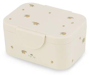 Konges Sløjd - LUNCH BOX - Matlåda för barn - LEMON - L16,6 x W12.6 x H8 cm