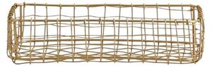Nordal - Naviti - Korg - Medium, Gold finish - Stock sale - W:12 x H:5.5 x L:24.5 cm