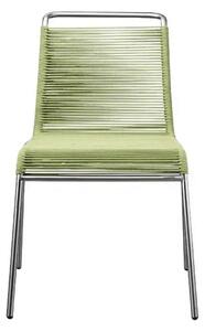FDB Møbler / Furniture - M20 Teglgaard - Outdoor Chair - Trädgårdsstol - Stål / Grøn meleret - H87 x W54 x D87 cm