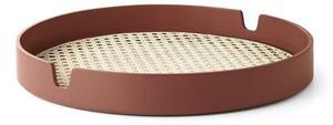 Normann Copenhagen - Salon tray Ø35 - Bricka - Rust - H4,5 x Ø35 cm