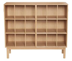 Hübsch - Shoji Cabinet - Skåp - Natural Oak - Low - L100 x W35 x H90 cm