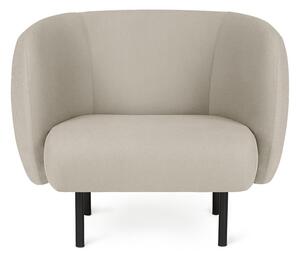Warm Nordic - Cape Lounge Chair - Fåtölj - Hero 211 (Pearl Grey) - L90 x W82 x H80 cm