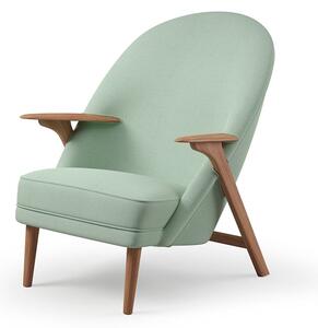 Warm Nordic - Wingman Lounge Chair - Lounge stol - Cura 68262 (Light Mint) - L78 x W85 x H42/96 cm