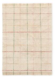 Lorena Canals - Washable Rug Color Lines - Barnens matta - Natural, Multicolor - 90 x 130 cm