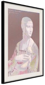 Inramad Poster / Tavla - Subdued Classic - 20x30 Guldram med passepartout