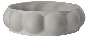 Louise Roe - Balloon Tray 07 - Bricka - Sanded Grey - Stock sale - Ø43 x H12 cm