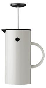Stelton - EM77 French Press 1 L - Stämpelkanna - White - W17 x H21 x L10,5 cm / 1 L