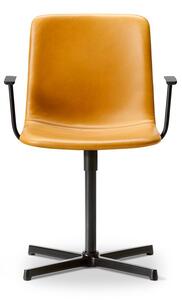 Fredericia Furniture - Pato Executive Chair 4052 by Welling/Ludvik - Kontorsstol - Max 95 Cognac - W63 x D55,5 x H86,5 x SH48,5 cm