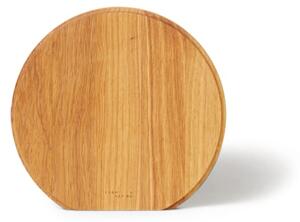 Form & Refine - Section Skærebræt - Skärbräda - Oak - round - Stock sale - L: 30 cm, W: 32 cm, H: 2,8 cm