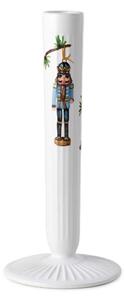 Kähler - Hammershøi Christmas Candlestick - Vas - White Decoration - H20 - H20 x Ø9.5 cm