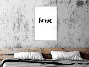 Inramad Poster / Tavla - Your Own Place - 20x30 Guldram med passepartout