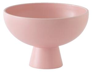 Raawii - Strøm Bowl / Large - Skål för servering - Coral Blush - Ø22 x H15 cm