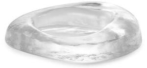 Normann Copenhagen - Odd Candle Holder - Ljusstake - Clear Glass - H4,2 x W16,6 x L17,1 cm