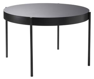 Verpan - Series 430 table - Matbord - Black - Ø: 120 x H: 75,5 cm