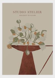 Studio atelier poster - 30x40