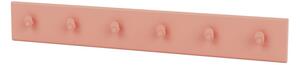 Montana - Coat Rack – K1212 - Klädkrokar - Rhubarb - W69,6 X H10 X D1,2 cm