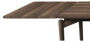 Bruunmunch - Additional Plate for PURE Dining Table - Iläggsskiva - Oak, Smoked - L50 x D85 cm
