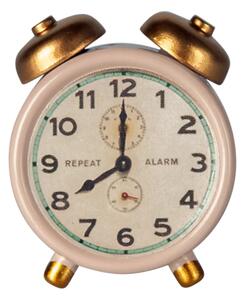 Maileg - Alarm Clock, Mouse - Tillbehör till dockor - Powder - H3 x W2,5 x D1,5 cm