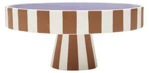 OYOY LIVING - Toppu Tray - Serveringsfat - Caramel/Lavender - Ø20 x H9 cm