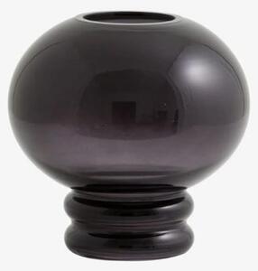 Nordal - Goli Candleholder - Ljusstake - Dark Purple - Small - H12,5 cm