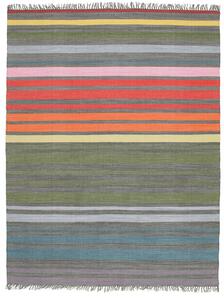 Rainbow Stripe Matta - Flerfärgad 200x250