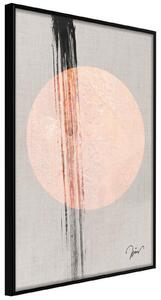 Inramad Poster / Tavla - Long Trace - 20x30 Guldram med passepartout