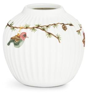 Kähler - Hammershøi Christmas Vase - Vas - White Decoration - Large - B13.5 x H13 x Ø13.5 cm