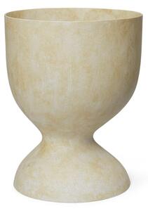Ferm Living - Evoke Pot - Blomkruka - H45 - Warm Sand - W35 x D35 x H45 cm
