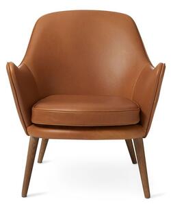 Warm Nordic - Dwell Chair - Fåtölj - Silk 0250 (Camel) - W68 x D76 x H73 cm