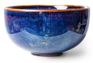 HKLiving - Chef Ceramics - Bowl - Skål - Rustic Blue - Ø10,7 x H6,1 cm (260 ml)
