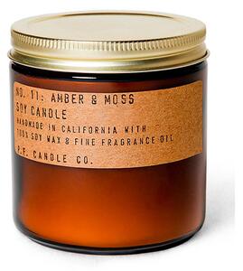 P.F. Candle Co. - Classic Soy Candle - Doftljus - No. 11 Amber & Moss / standart - 12,5 oz / 370 ml