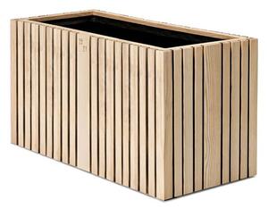SQUARELY CPH - GrowLARGE - Växtlåda - Natural Ash - W90 x H52 x D45 cm