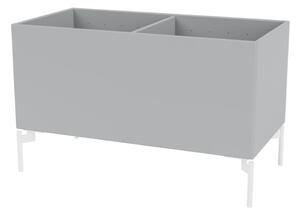 Montana - Colour Box III – S4162 - With Snow Legs - Förvaringslådor - Fjord - W46,8 X H42,6 X D35,4 cm
