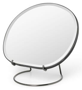Ferm Living - Pond Table Mirror - Spegel - Dark Chrome - W20,8 x H29,4 x D16 cm