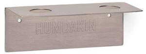 Humdakin - Bottle Hanger Double - Väggfästen - Stainless Steel - 14 x 6 x 5 cm