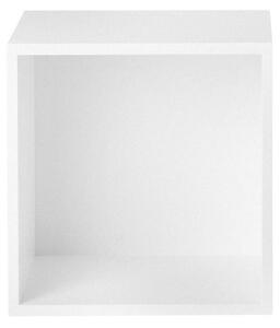 Muuto - Stacked Storage System / Medium - Hylla - Backboard - White - L43,6 x D35 x H43,6 cm