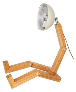 Mr. Wattson - Mega Wattson - Golvlampa - Vintage White - W31,2 x D55,3 x H77-83,7 cm