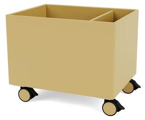 Montana - Colour Box II – S4162 - Med hjul - Förvaringslådor - Cumin - W46,8 X H37,8 X D35,4 cm