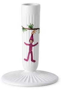 Kähler - Hammershøi Christmas Candlestick - Vas - White Decoration - H12 x Ø9.5 cm