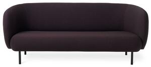 Warm Nordic - Cape Sofa - Soffa för 2 personer - Sprinkles 694 (Eggplant) - L200 x W82 x H80 cm