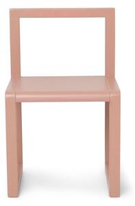 Ferm Living - Little Architect Chair - Barnstol - Rose - W32 x H51 x D30 x SH30,8 cm