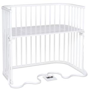 Babybay - Boxspring XXL co-sleeper - Barnsäng - Hvid lakeret - L110 x W62 x H96,5 cm